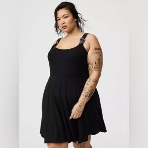 Torrid Mini Western-Buckle Tank Dress